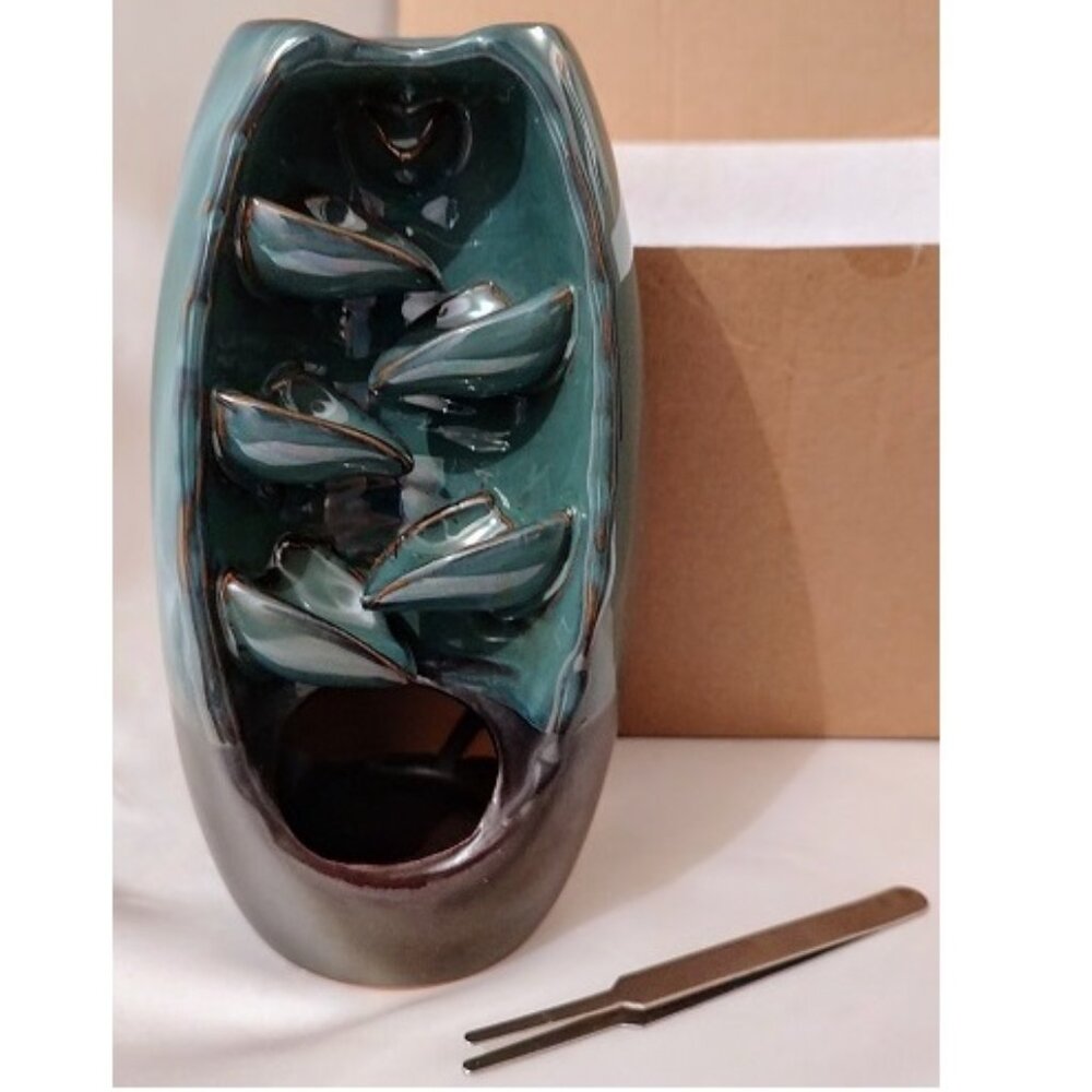Incense Burner Cascading Smoke Waterfall
